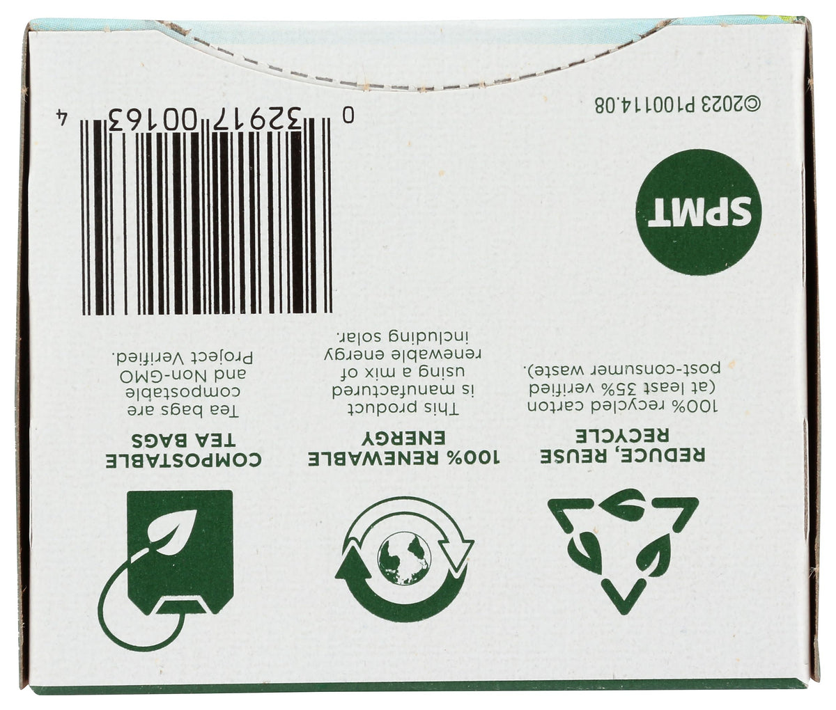 Traditional Medicinals Organic Spearmint herbal tea, Fair Trade Certified, 16 ct