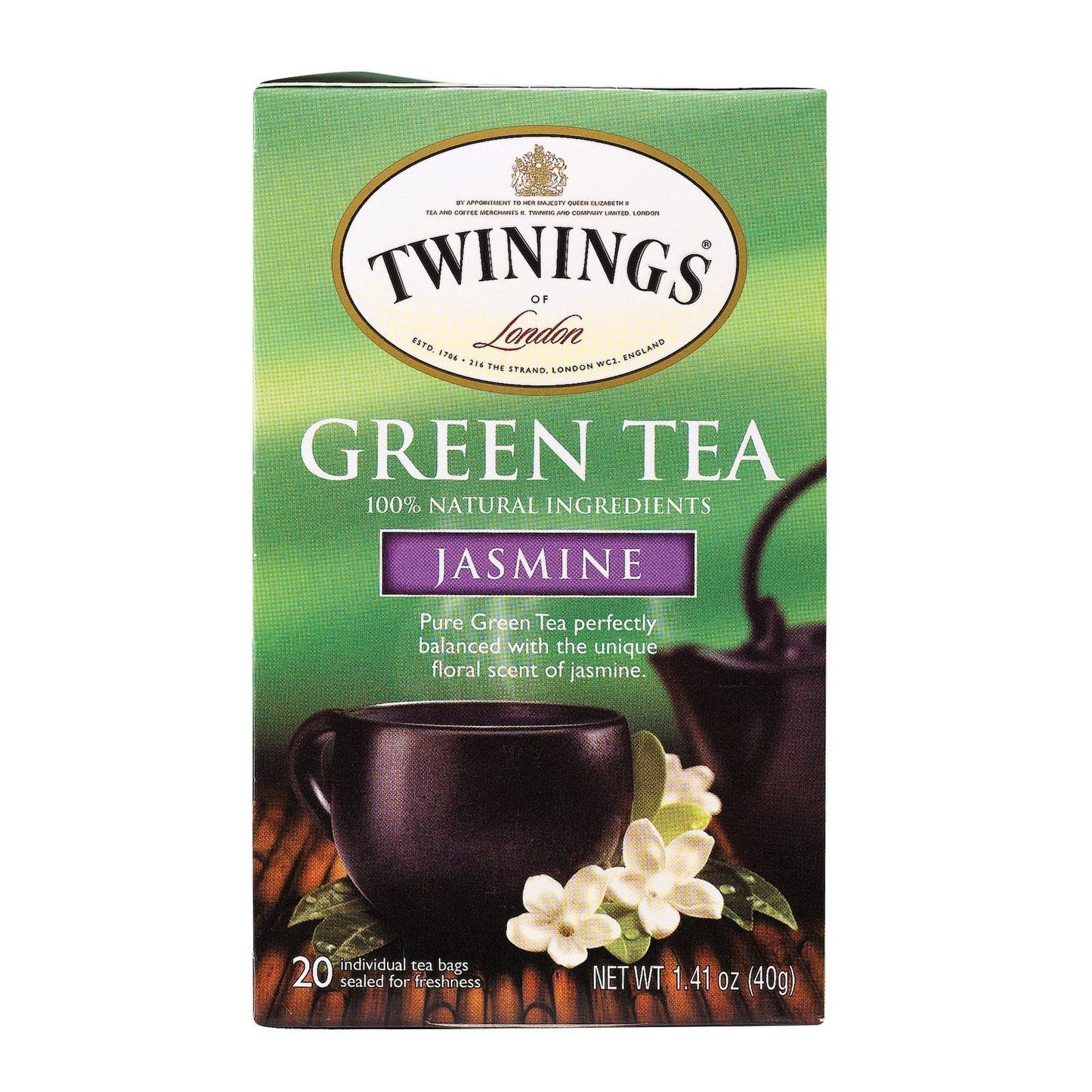 Twinings Jasmine Green Tea (3X20 Bag)