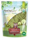 Food to Live Organic Broccoli Powder, 2 Pounds - Non-GMO, Raw, Kosher, 100% Pure, Ground from Whole Vegetables, Vegan Superfood,