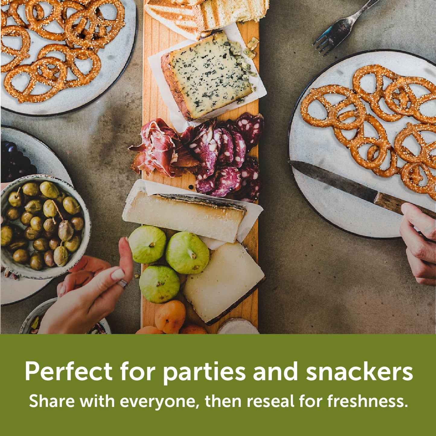 Utz Sourdough Specials Pretzels, Original, 63 oz Resealable Barrel, Zero Cholesterol Classic Snack
