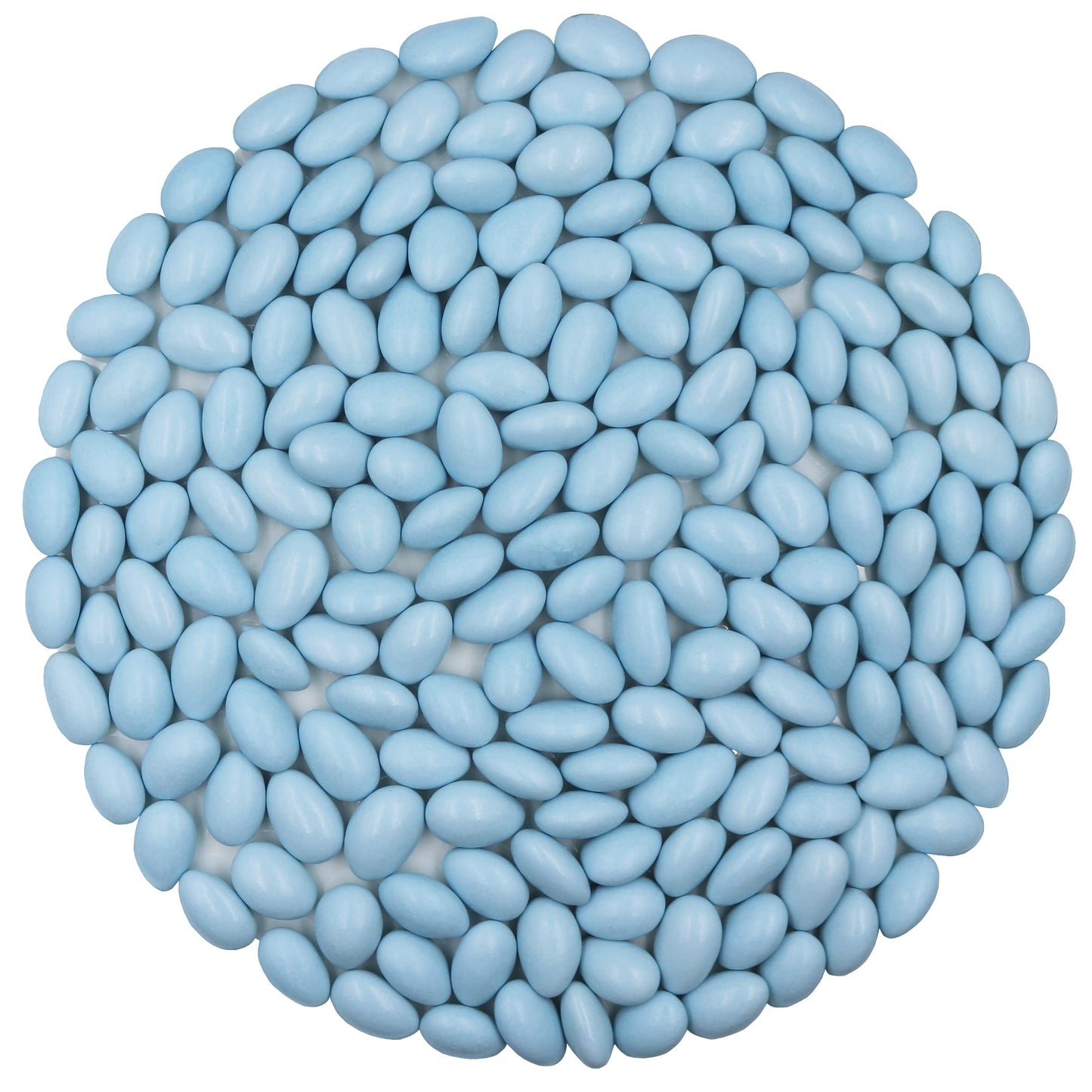 Firstchoicecandy Jordan Almonds (5 Pound (Pack Of 1), Baby Blue)