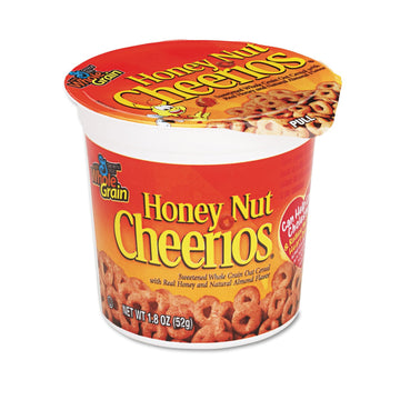 General Mills Honey Nut Cheerios Cereal Single-Serve 1.8Oz Cup Pack Of 6