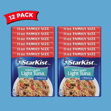 Starkist Chunk Light Tuna In Water - 11 Oz Pouch (Pack Of 12)