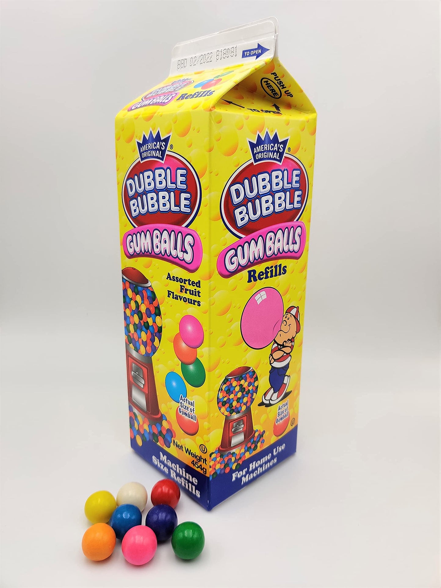 Dubble Bubble Gumballs 20oz Carton (1)