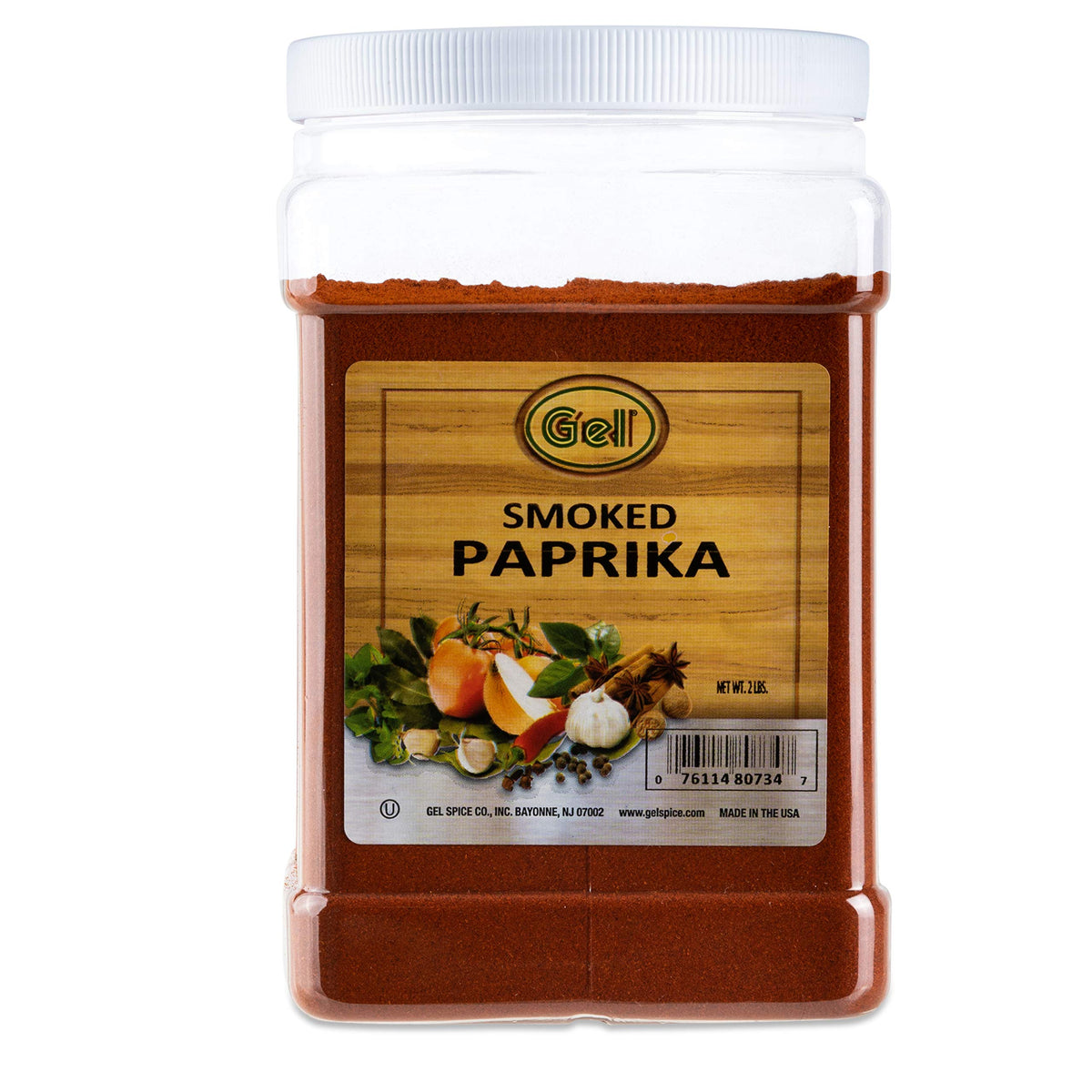 Gel Spice Smoked Paprika Powder, 32 OZ (2 LB) - Authentic Flavor, Ideal for Cooking and Seasoning