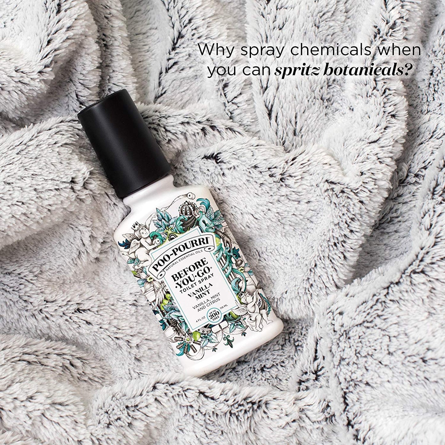 Poo-Pourri Vanilla Mint 4 Ounce - 5 Pack