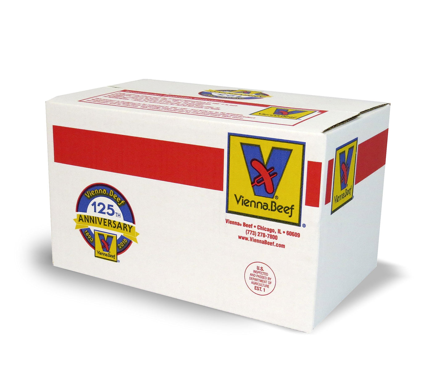 Vienna Beef Pups 10 Lbs. 160 Count (3 Inch Mini Franks)