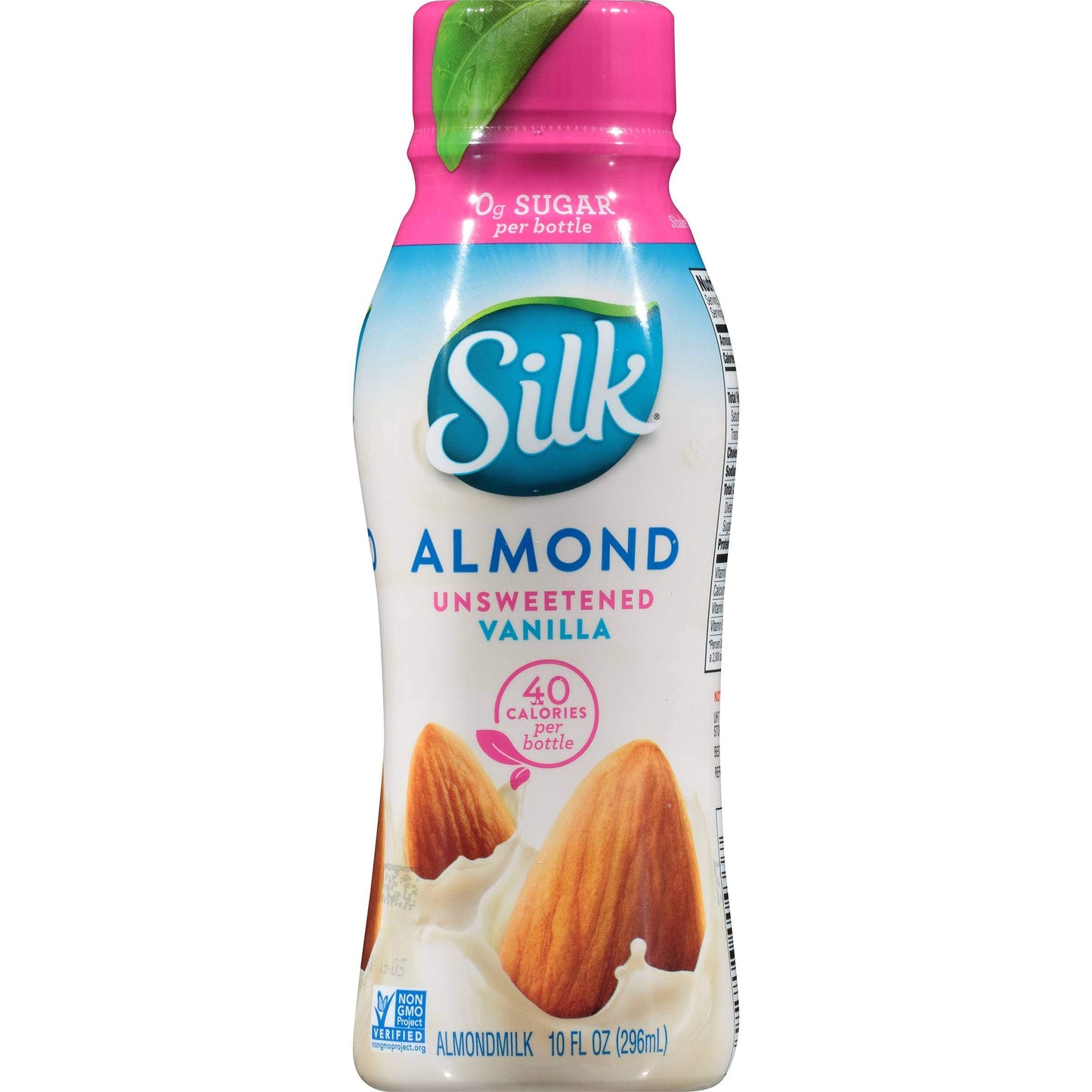Silk Unsweetened Vanilla Almond Milk, 10 Fluid Ounce Aseptic -- 12 per case.