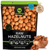 Nut Cravings - Raw Hazelnuts Filberts With Skin - Unsalted, Shelled, (48Oz - 3 Lb) Bulk Nuts Packed Fresh In Resealable Bag - Ko