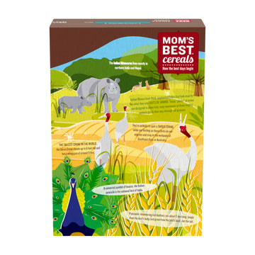 Mom'S Best Fruity Rings Cereal, Kosher, 12.2 Oz Box (Pack Of 8)