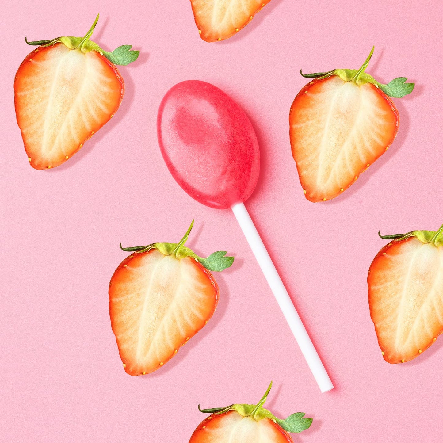 Dc24 Daily Care Sugar Free Lollipops With Vitamin C, Healthy Suckers With Xylitol, Fruit Flavored Hard Candy For Kids, Non-Gmo,