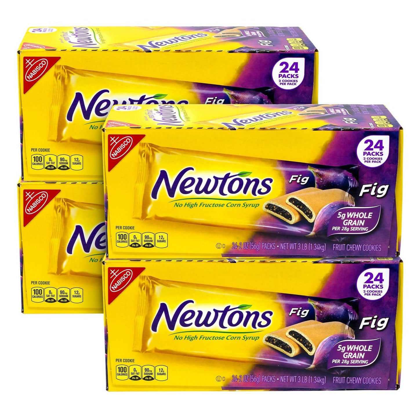 Nabisco Newtons Made with Real Fruit Fig, 24 Count