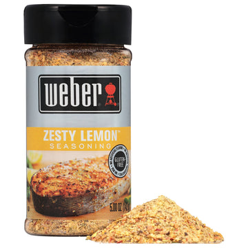 Weber Zesty Lemon Seasoning, 5 Ounce Shaker