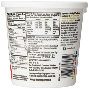 Grk Gods Honey Straw Yog (6X24.00)