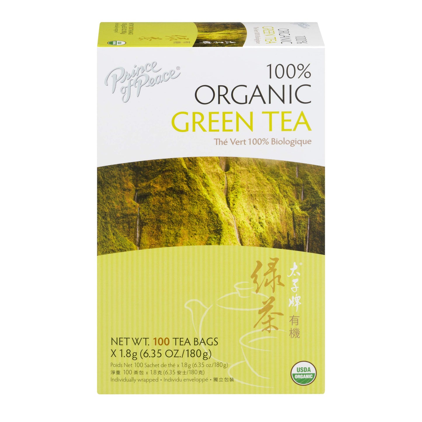 Prince Of Peace Tea Og1 Green 100 Bag