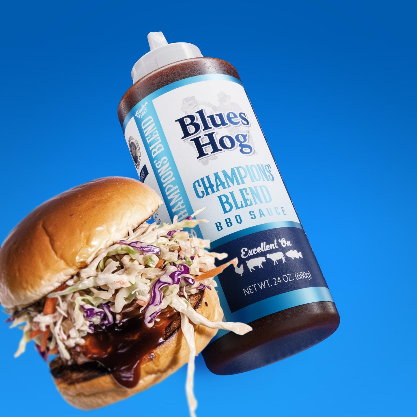 Blues Hog Champions' Blend Bbq Sauce (64 Oz.)