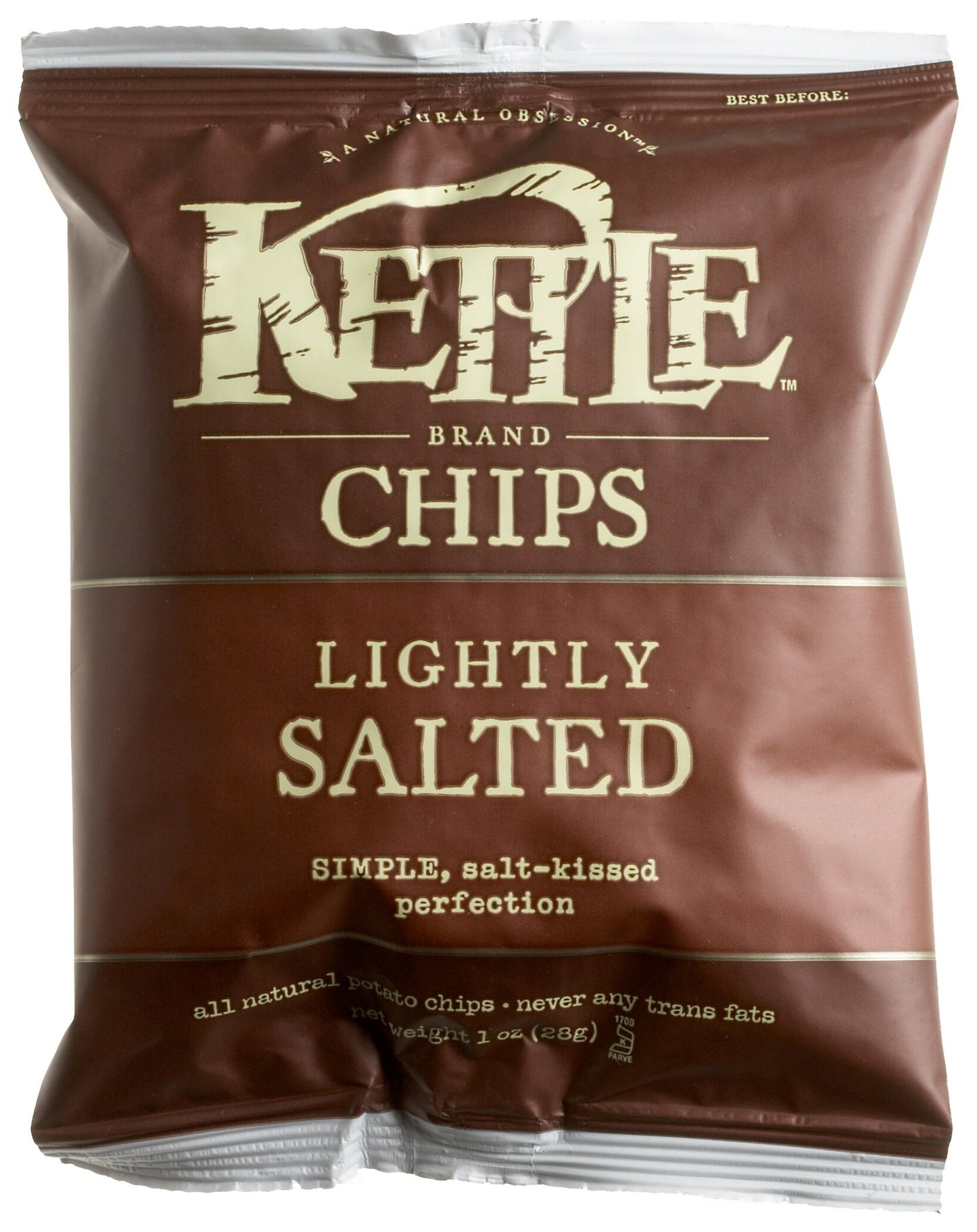 Kettle Chips Lightly Salted 1oz (pack of 72)