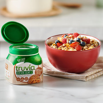 Truvia Calorie-Free Brown Spoonable Sweetener from the Stevia Leaf (9.8 oz Jar)