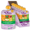 Plum Organics Stage 3 Organic Baby Food - Carrot, Spinach, Turkey, Corn, Apple, and Oat - 4 oz Pouch (Pack of 6) - Organic Baby