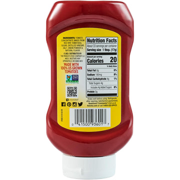 Frenchs Tomato Ketchup, 20 oz Squeeze Bottles, Pack of 12, Made with California Tomatoes