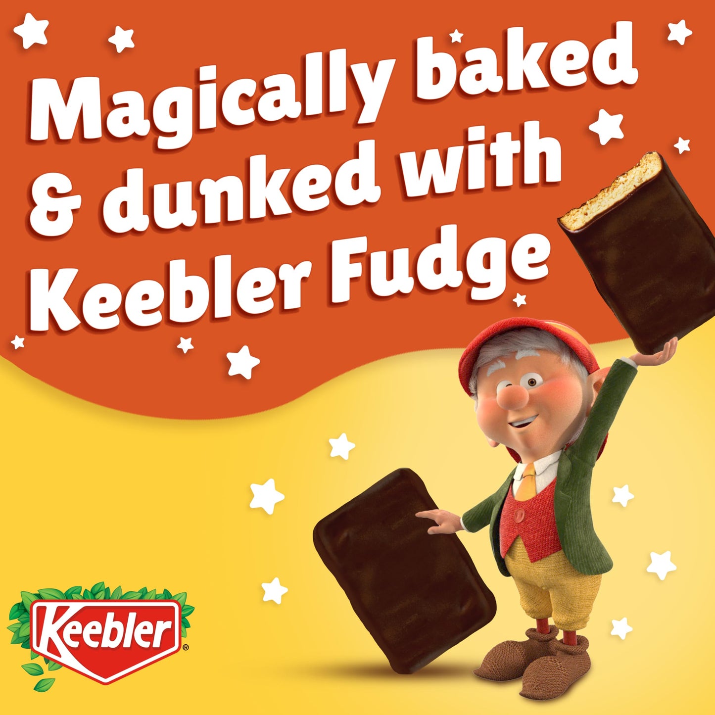 Keebler Fudge Deluxe Grahams, 12.5oz