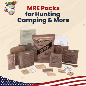 Ammo Can Man Sopakco MRE Meals - 12ct US Military Surplus Ready to Eat, Menu 1-12, 2026 Inspect