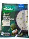 Knorr Gourmet Broccoli & Cauliflower Soup Mix, 51g (1.79oz), Pack of 3, Irish recipe