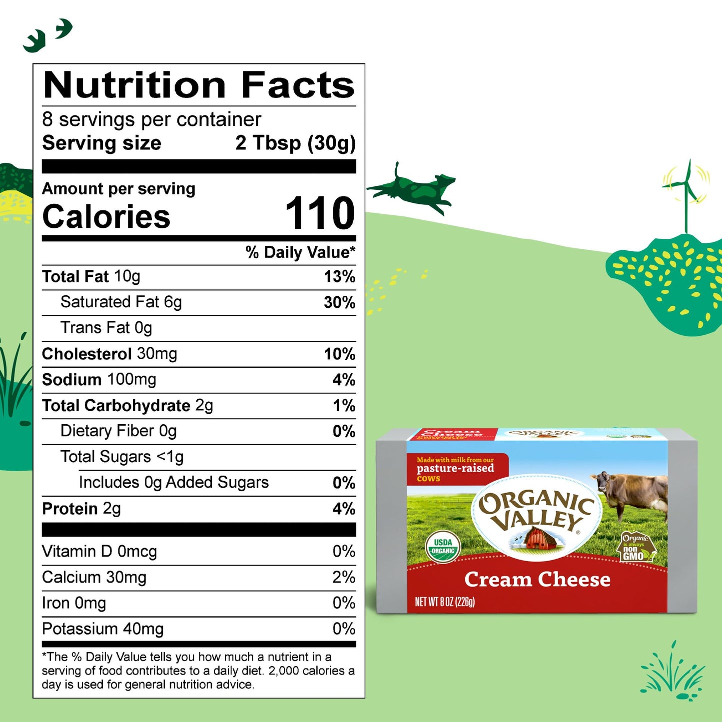 Organic Valley Organic Cream Cheese Block