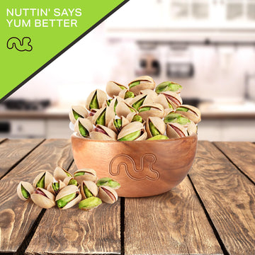 Nut Cravings - Freshly Roasted & Salted California Pistachios (48Oz - 3 Lb) Packed Fresh In Resealable Bag - Nut Snack - Healthy