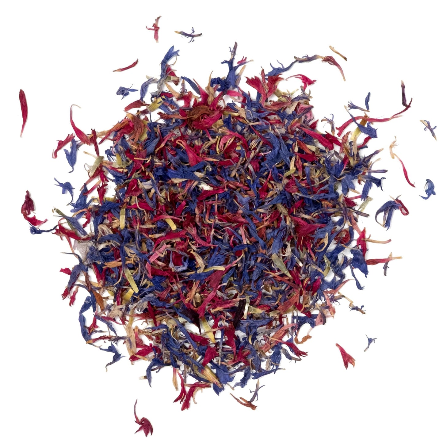 Magjo Naturals Celebration Items Petal Blend (1 Oz) Edible Dried Flowers Topping On Cupcakes Desserts Natural Culinary Grade Espresso Cappuccino Patriotic Sprinkles