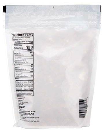 Happy Belly Pecan Halves, No Added Salt, 16 Ounce (Pack of 1)