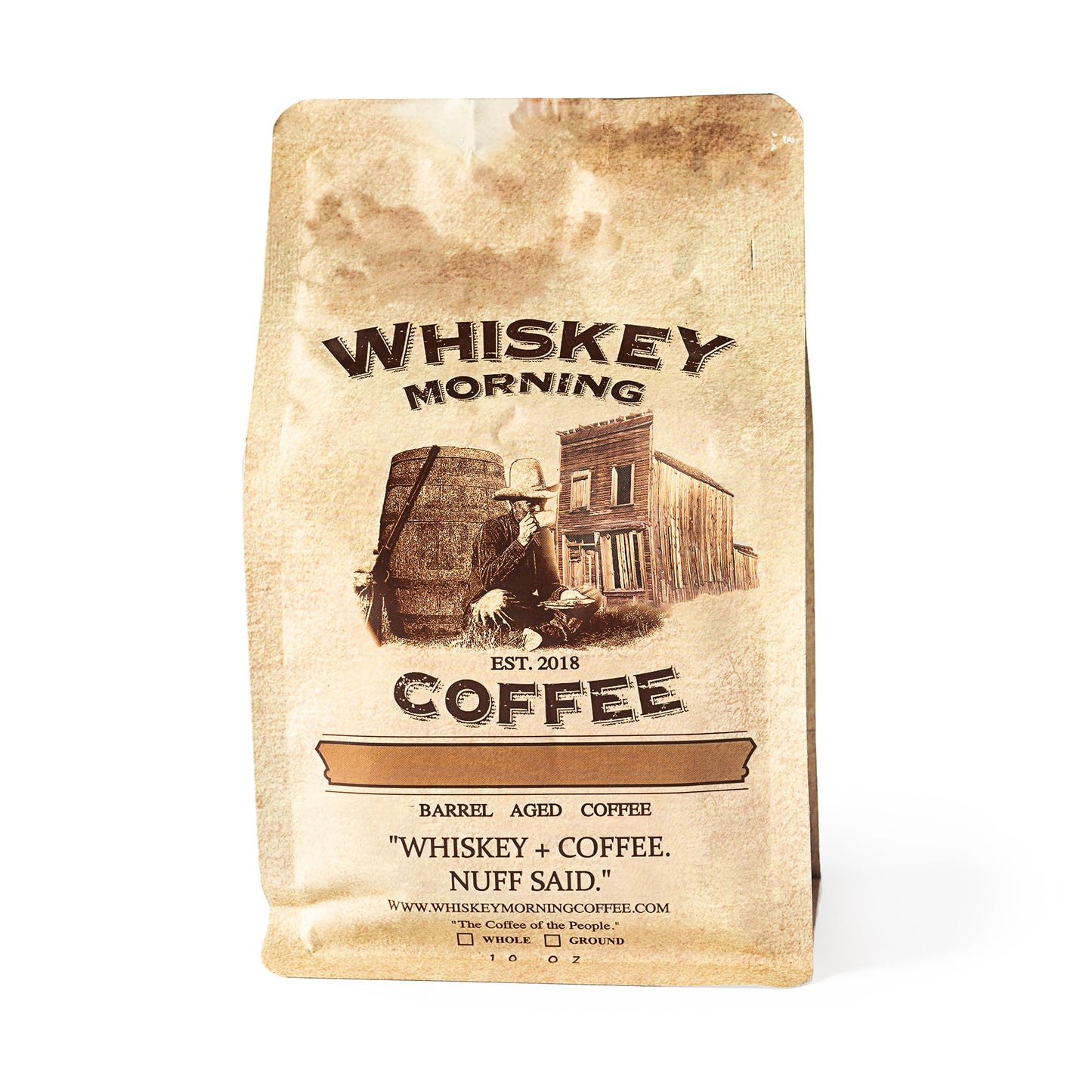 Flavor Blend Morning Coffee: Fire Roasted Flavor Blend Infused Small Batch Coffee (Ground)