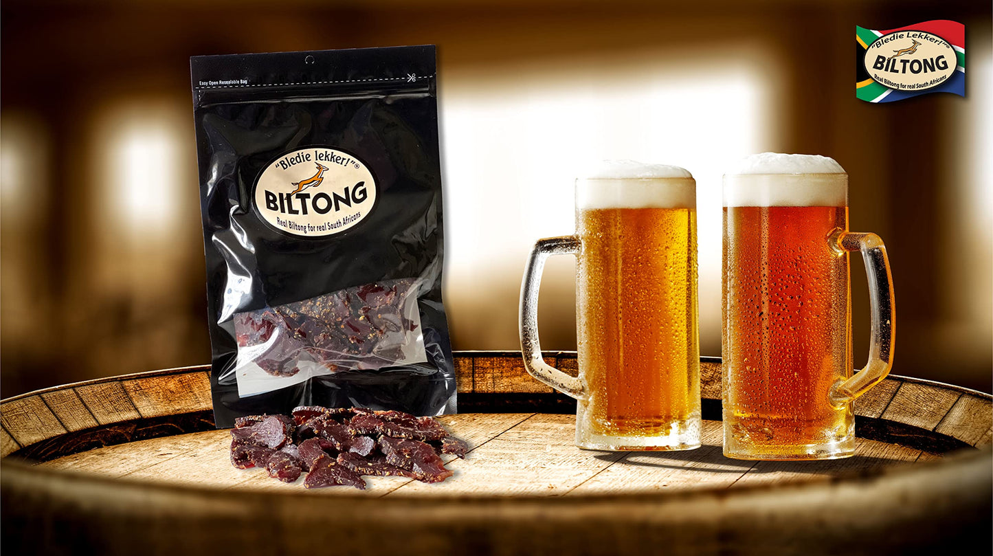 Bledie Lekker Biltong Sliced 8Oz