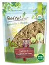 Food To Live Organic Toasted Pumpkin Seeds Protein Powder, 12 Ounces – 60% Protein, Non-Gmo, Pure, Plant Based,Vegan, Kosher, Bulk, Great For Baking, Drinks And Smoothies