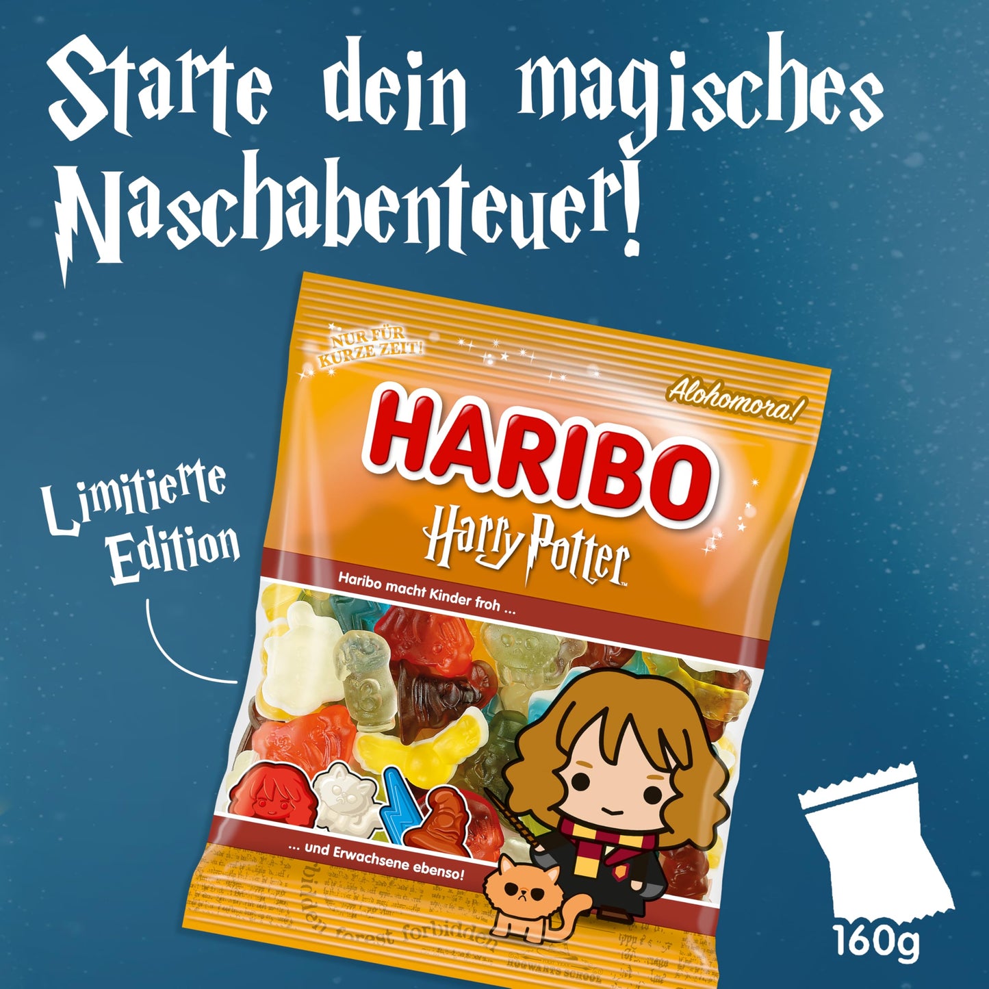 Haribo Harry Potter- Hermione Edition 160G