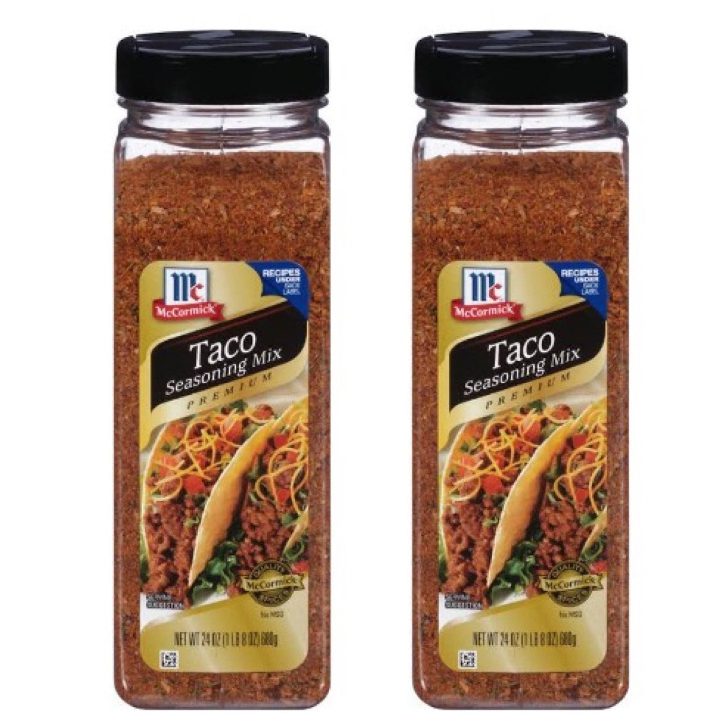 McCormick enhanced Taco Seasoning, 24 oz.Pack of 2