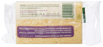 Natural Value Walnut Scrubber Sponge (Pack Of 24)
