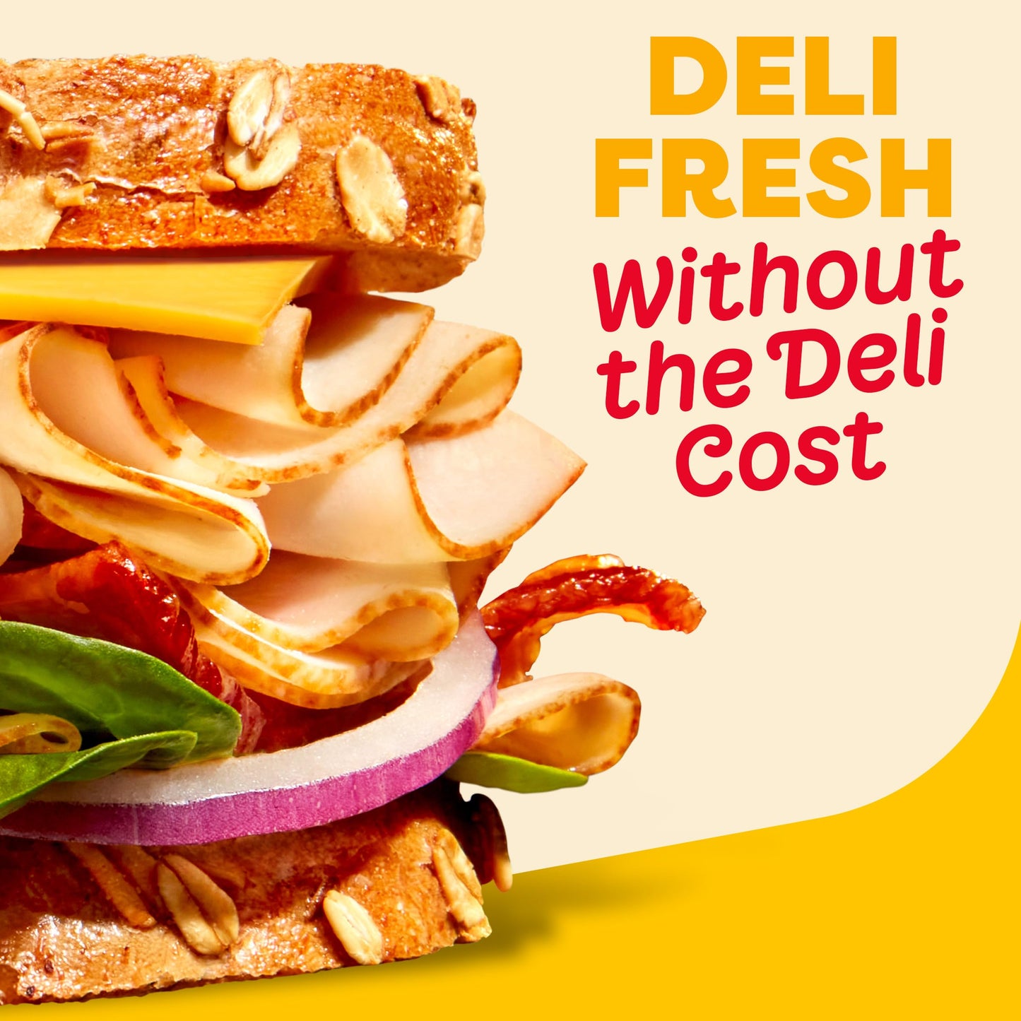 Oscar Mayer Deli Fresh Rotisserie Seasoned Sliced Chicken Breast Deli Lunch Meat Mega Pack, 22 oz Package