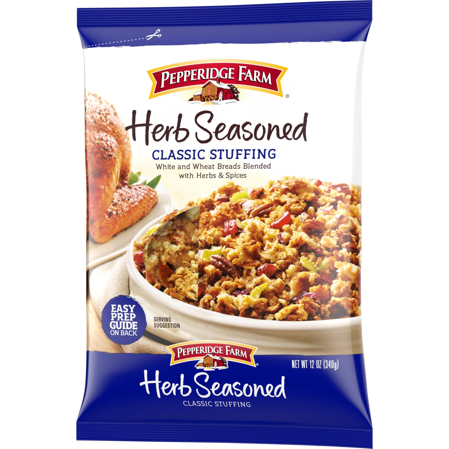Pepperidge Farm Herb Seasoned Classic Stuffing 12 oz. Bag