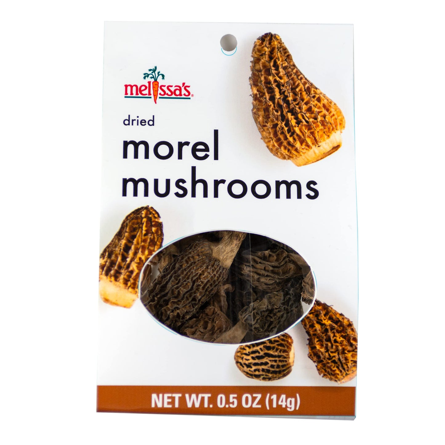 Melissas Dried Morel Mushrooms, 3 Packages (0.5 oz)