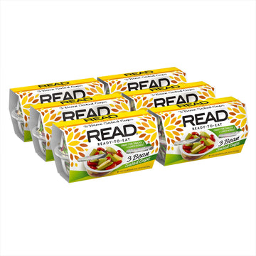 READ Three Bean Salad - Classic, Tangy & Sweet, 4 Ounce Cups, Pack of 24