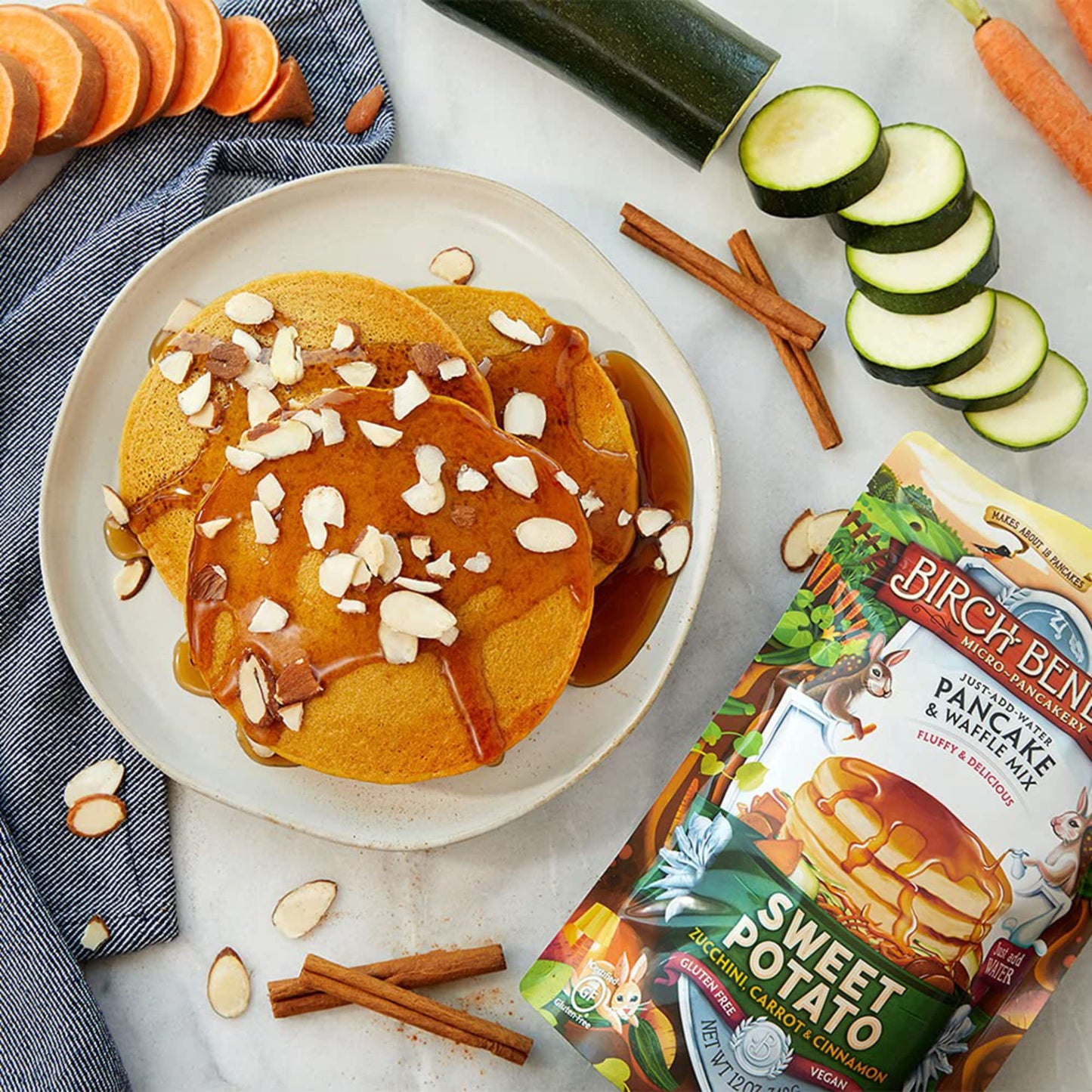 Birch Benders Sweet Potato Pancake & Waffle Mix, 12 Oz