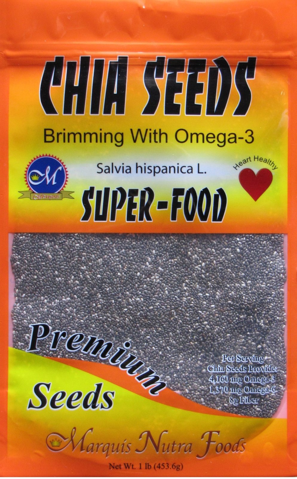 Get Chia Brand 1 Pound Chia Seeds 1 Pound Bag