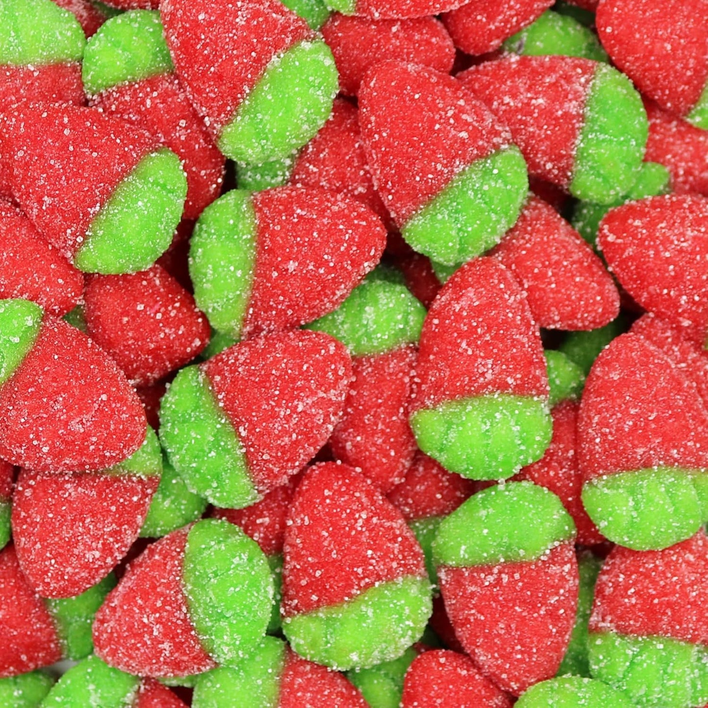 Smarty Stop Sour Whole Strawberry Shapped Gummy Candy (5 Pound)