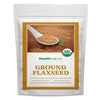 Healthworks Superfoods Ground Flax Seed Powder Organic - 48 Oz / 3 Lbs - Finely Ground Cold Milled Raw