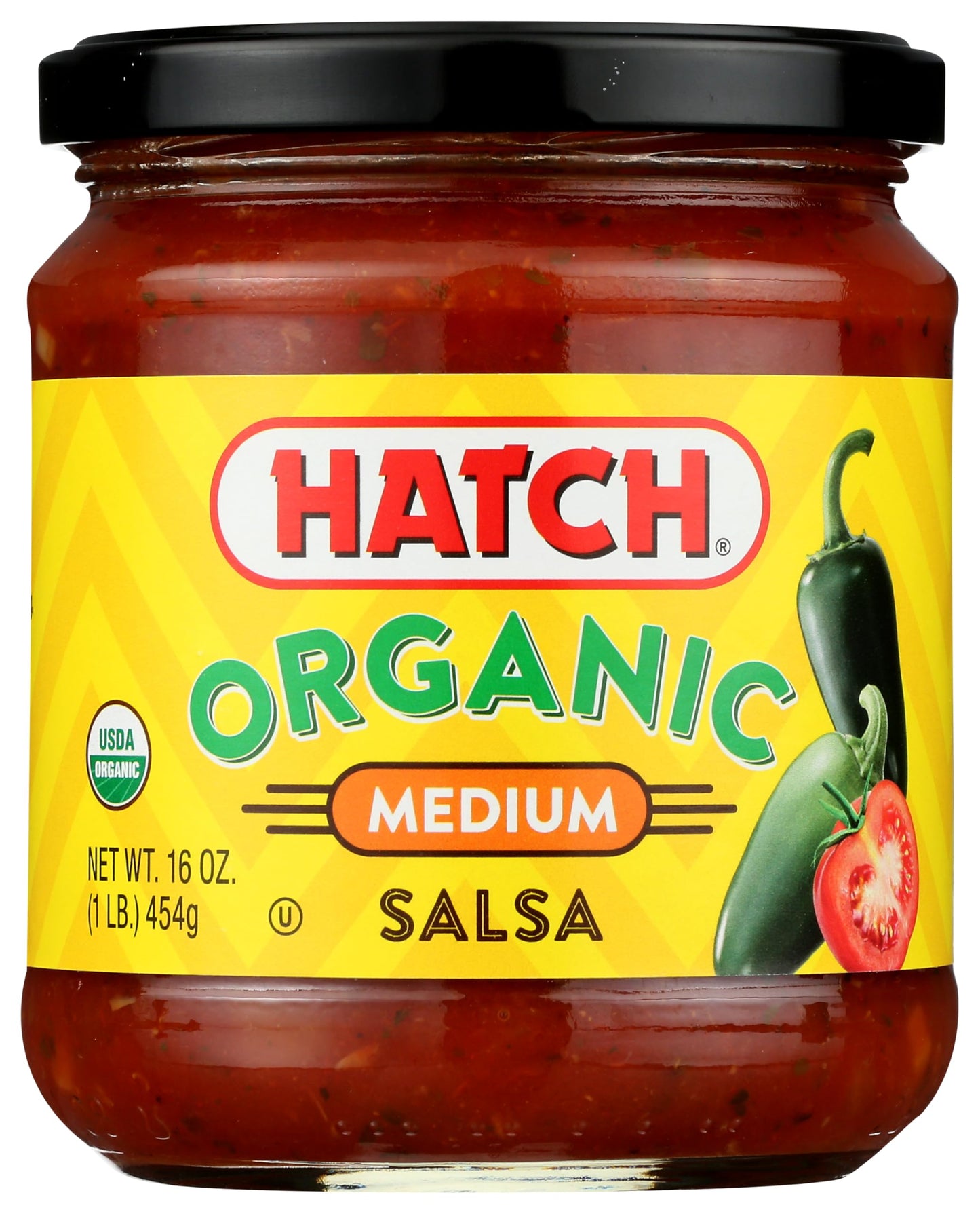 Hatch Chile Company Organic Medium Salsa 16oz