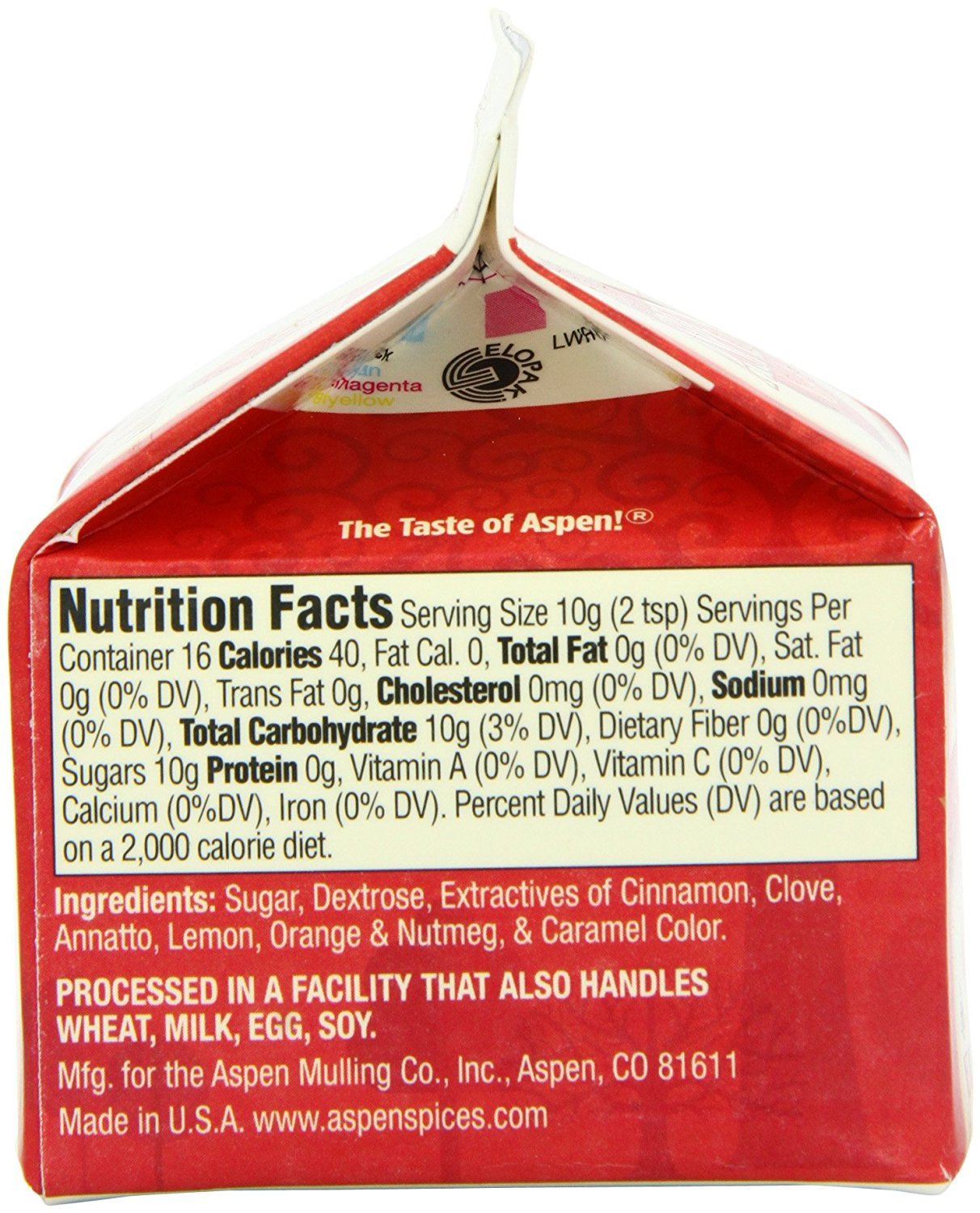 ASPEN MULLING Mulling Mix, Original Blend Spices for Cider & Wine, 5.65 oz