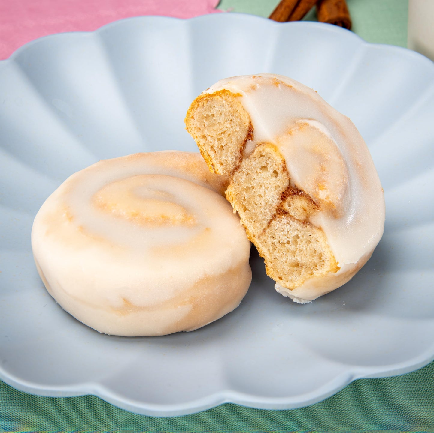 Katz Gluten Free Cinnamon Buns. Made With Real Cinnamon and Covered In A Sweet Glaze.Tree Nut Free, Dairy Free. Soy Free. Kosher