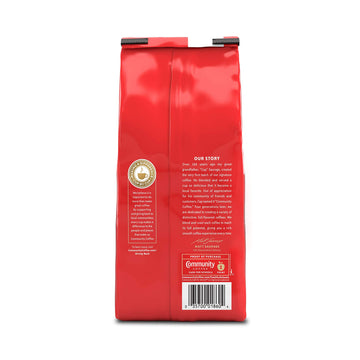 Community Coffee Toasted Hazelnut Flavored 72 Ounces, Medium Roast Ground Coffee, 12 Ounce Bag (Pack Of 6)