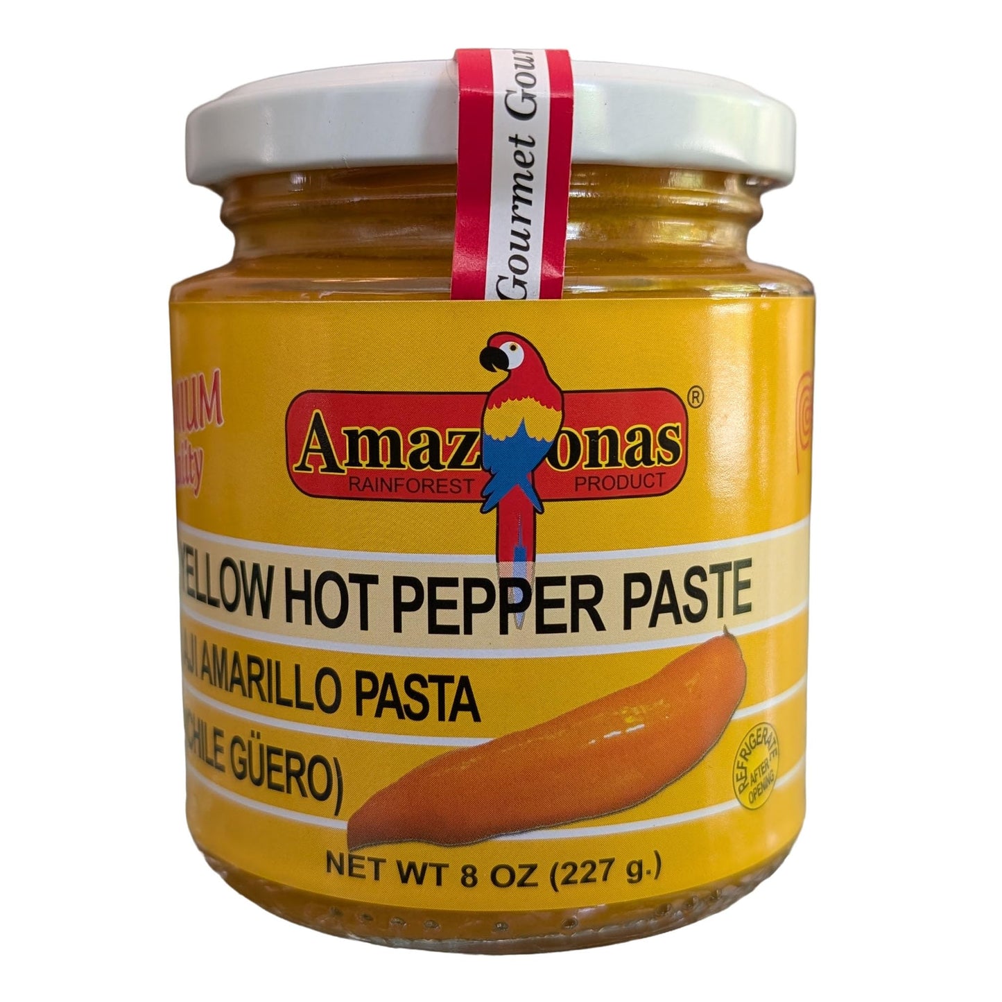 Amazonas Yellow Hot Pepper Paste - Aji Amarillo Pasta Chile Guero